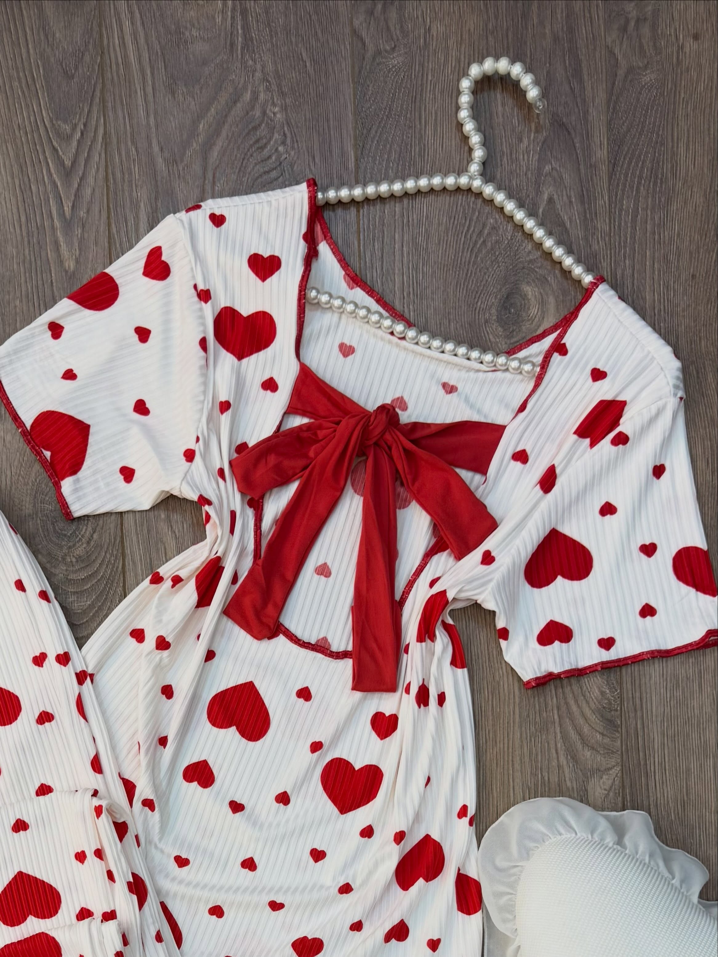 NO1268# Women printed two-piece pajama set wholesale thumbnail 3