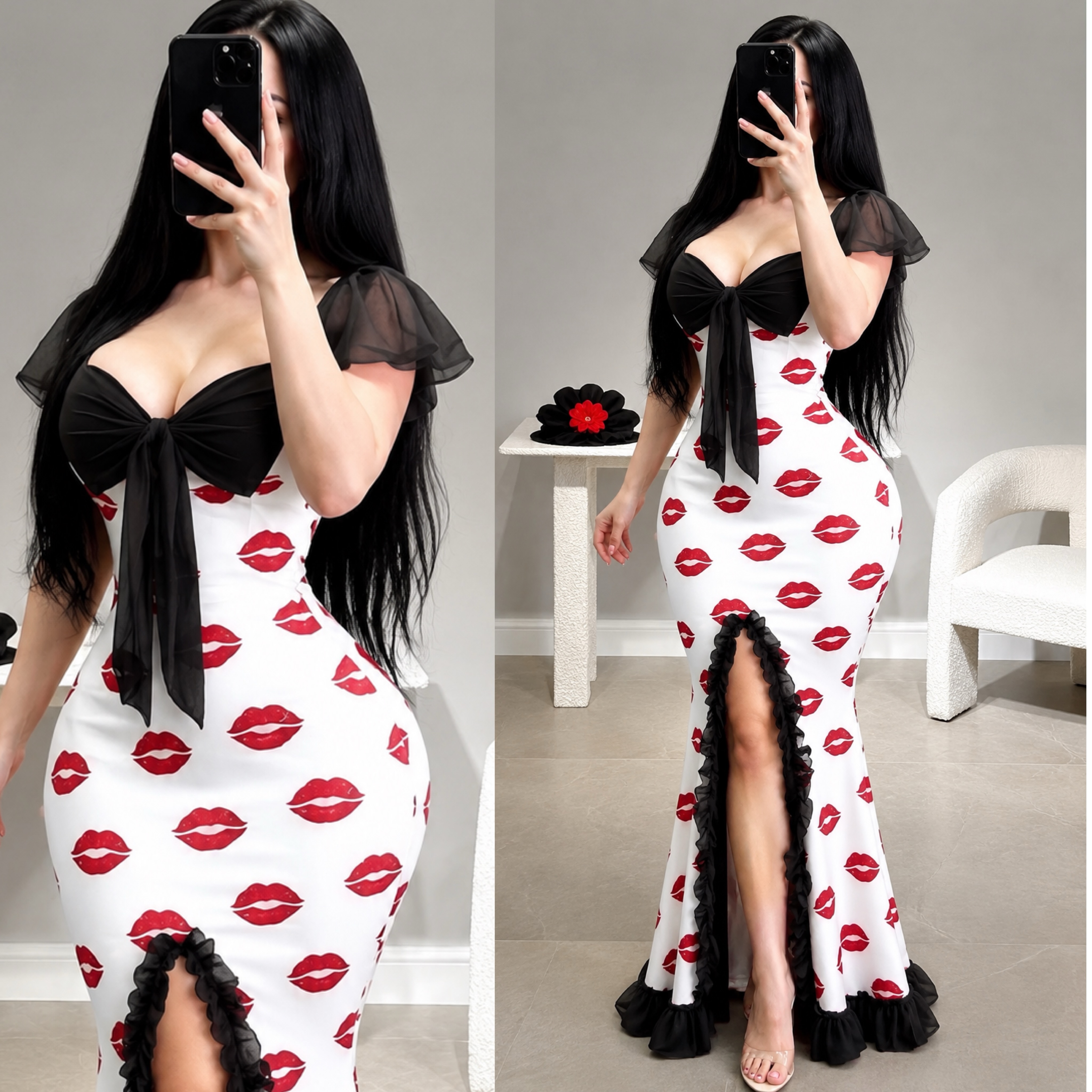 NO1272# Women soft fabric pajama set wholesale thumbnail 2