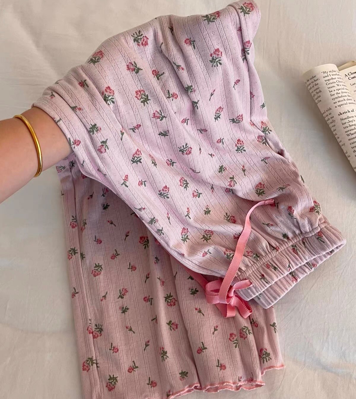 NO1279# Women multi-color pajama set wholesale thumbnail 8