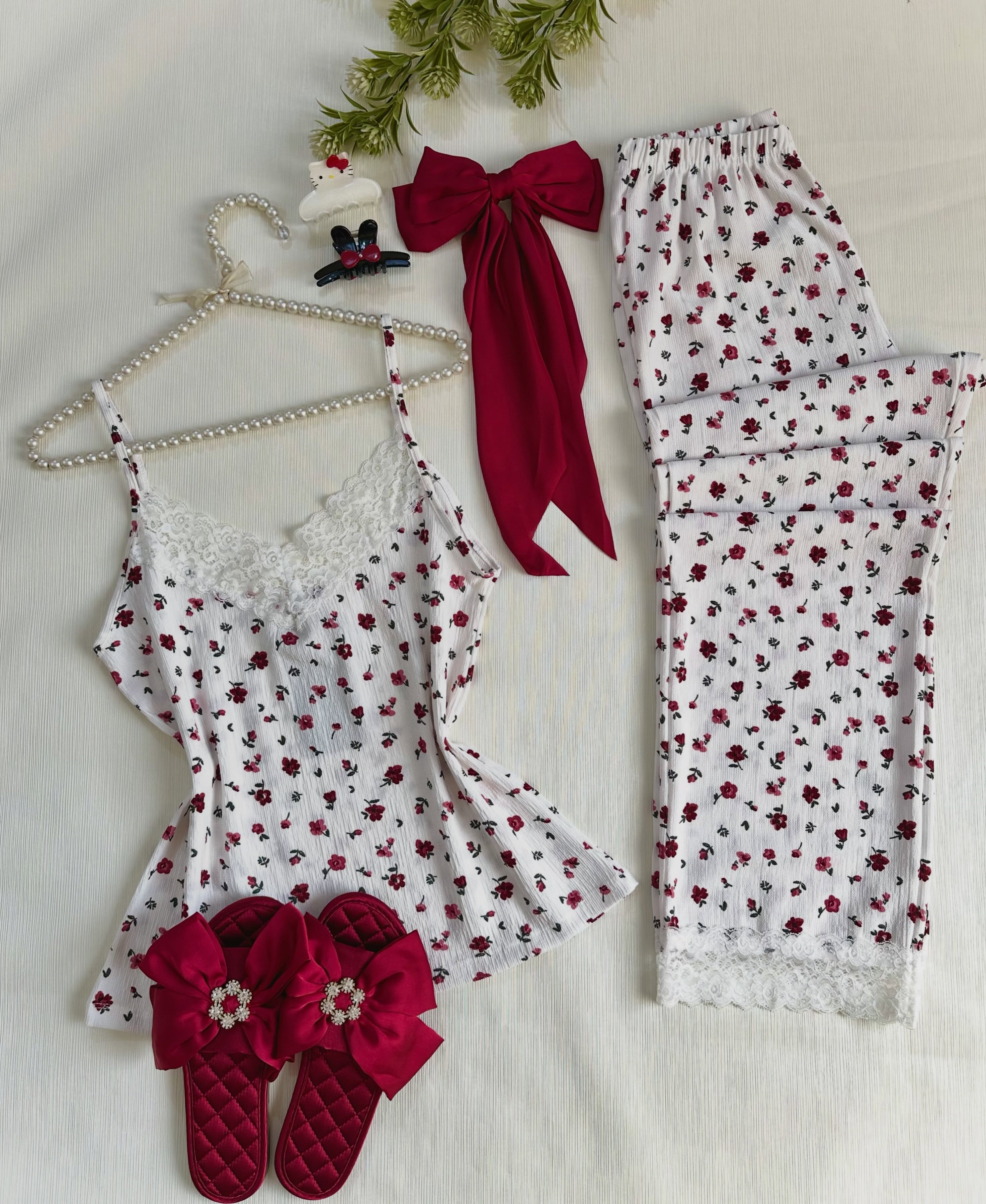 NO1282# Women lightweight pajama set wholesale thumbnail 2