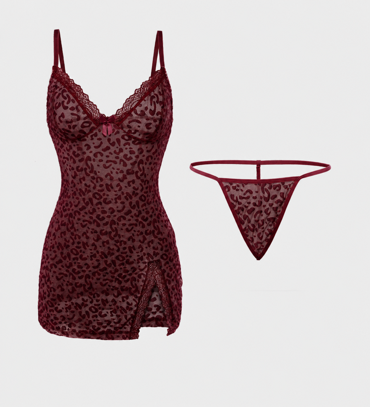 NO1285# Women colorway nightwear set wholesale thumbnail 3