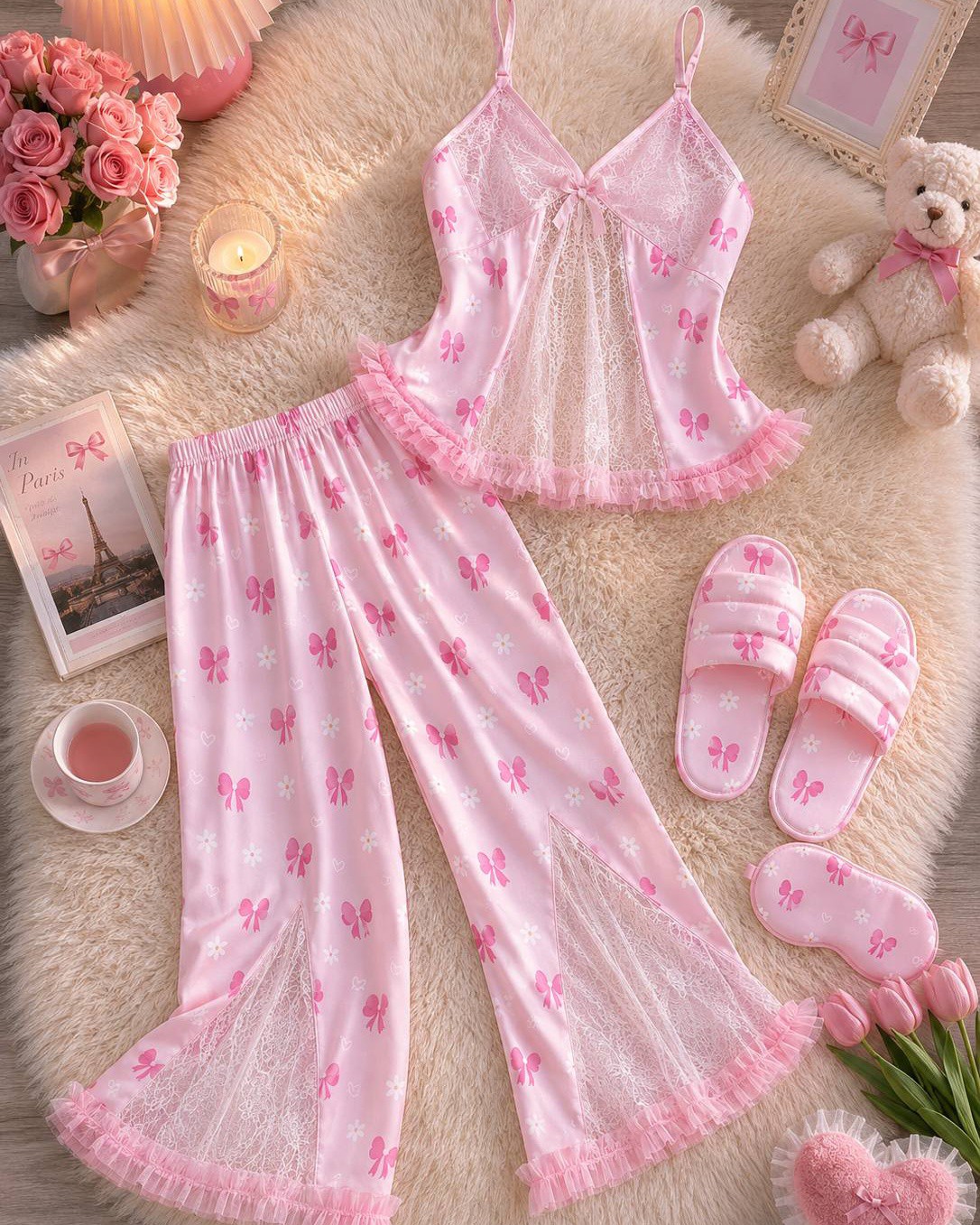 NO1286# Women new arrival pajama set wholesale thumbnail 3