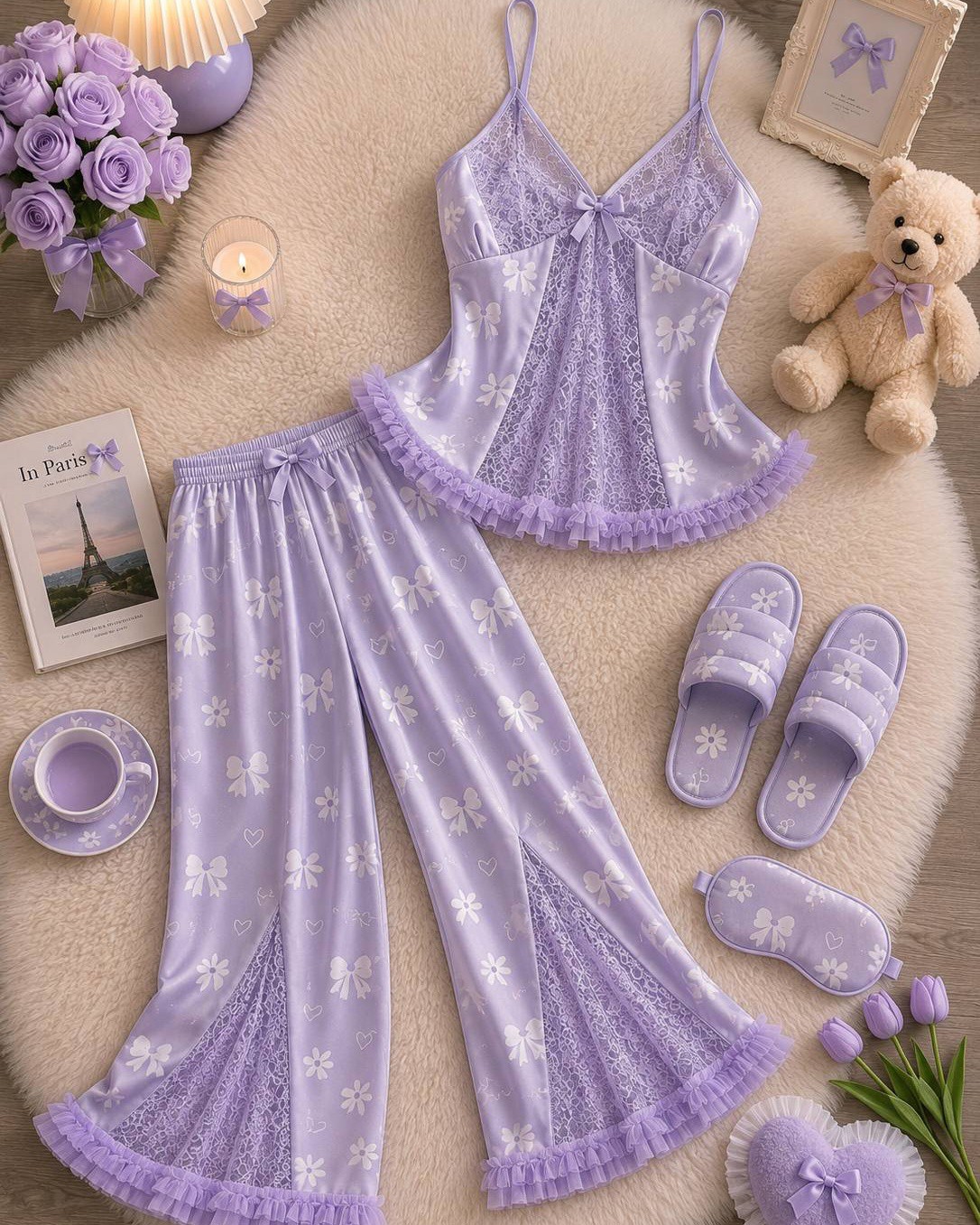 NO1286# Women new arrival pajama set wholesale thumbnail 4