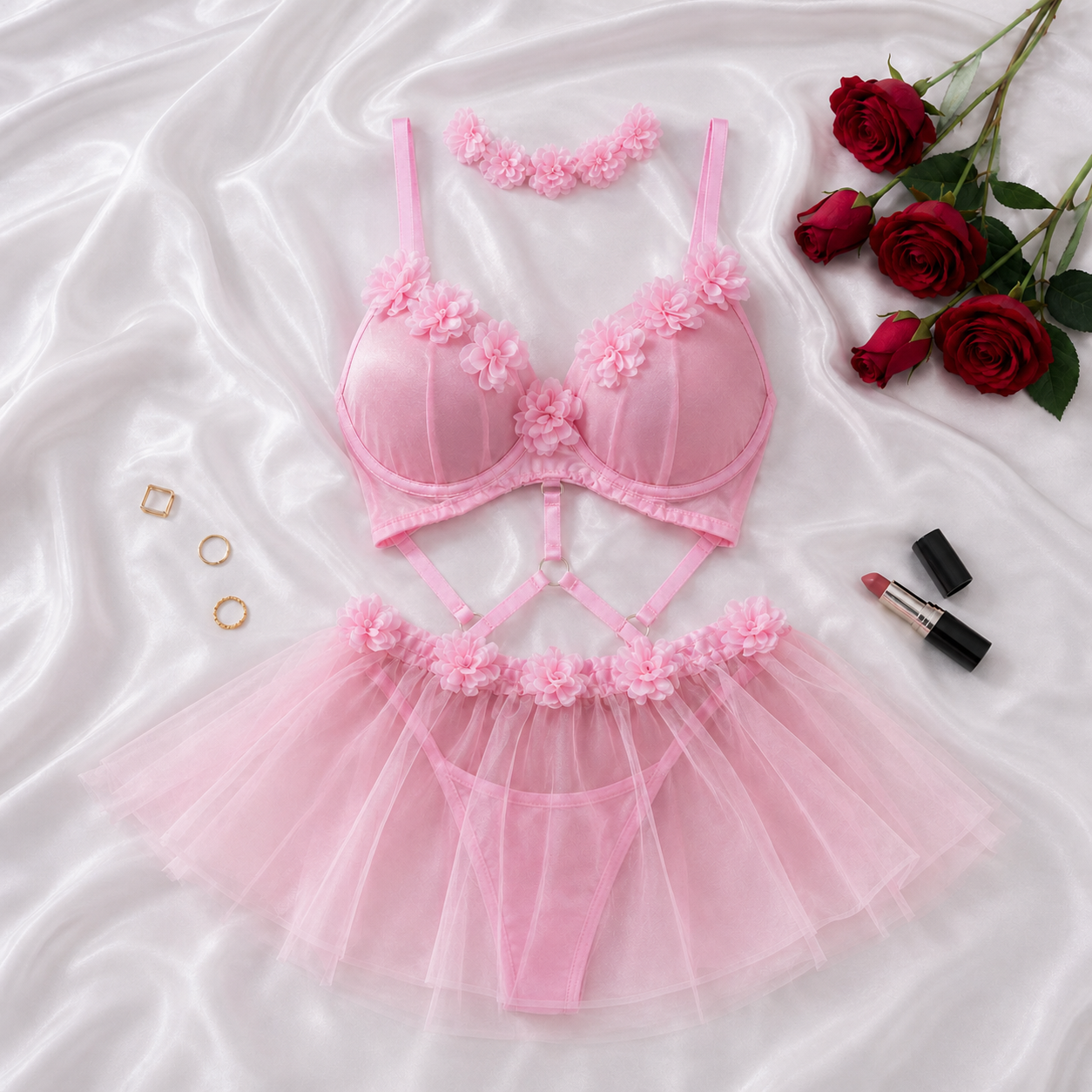 NO9002# Women bridal lingerie collection wholesale thumbnail 8