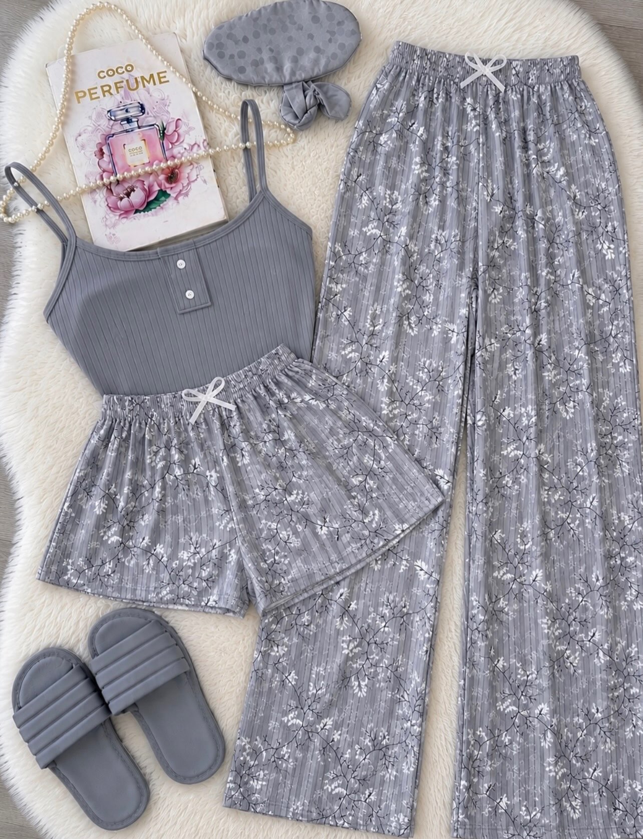 NO1278# Women relaxed fit pajama set wholesale wholesale product image 3