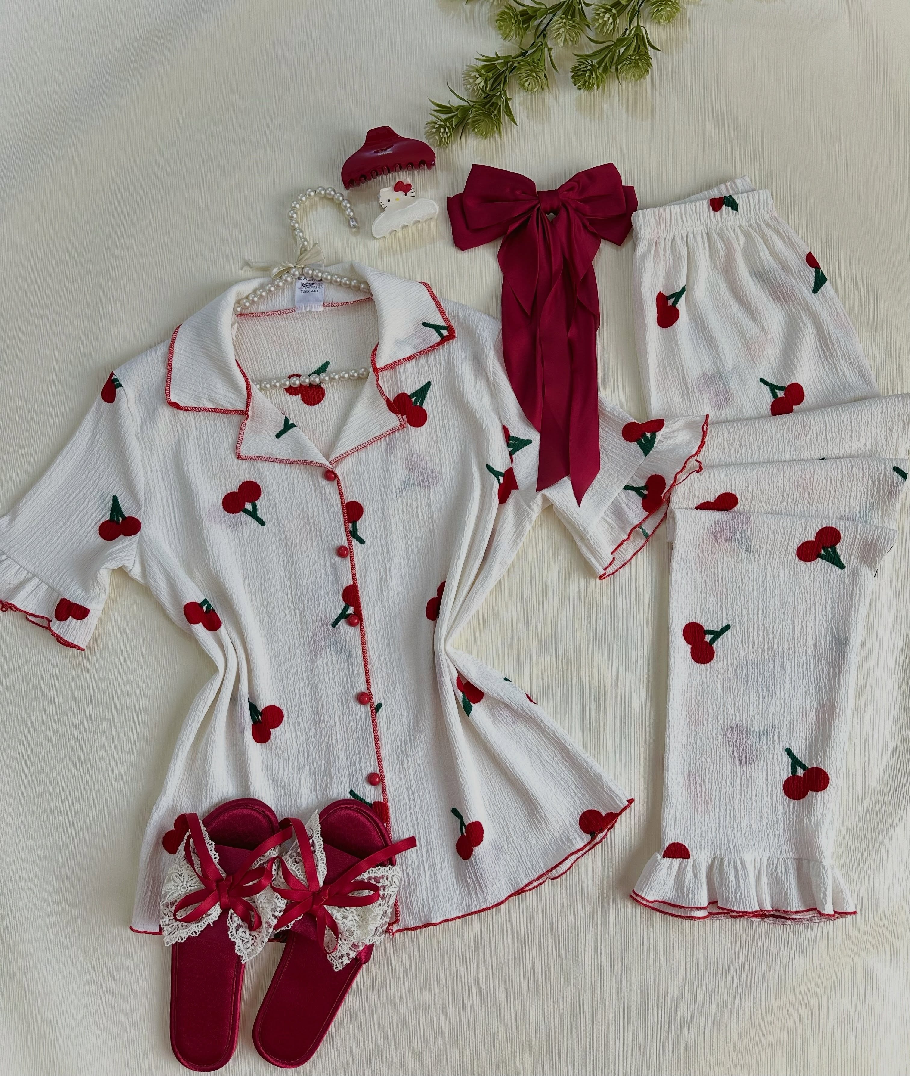 NO1280# Women printed two-piece sleepwear wholesale wholesale product image 1