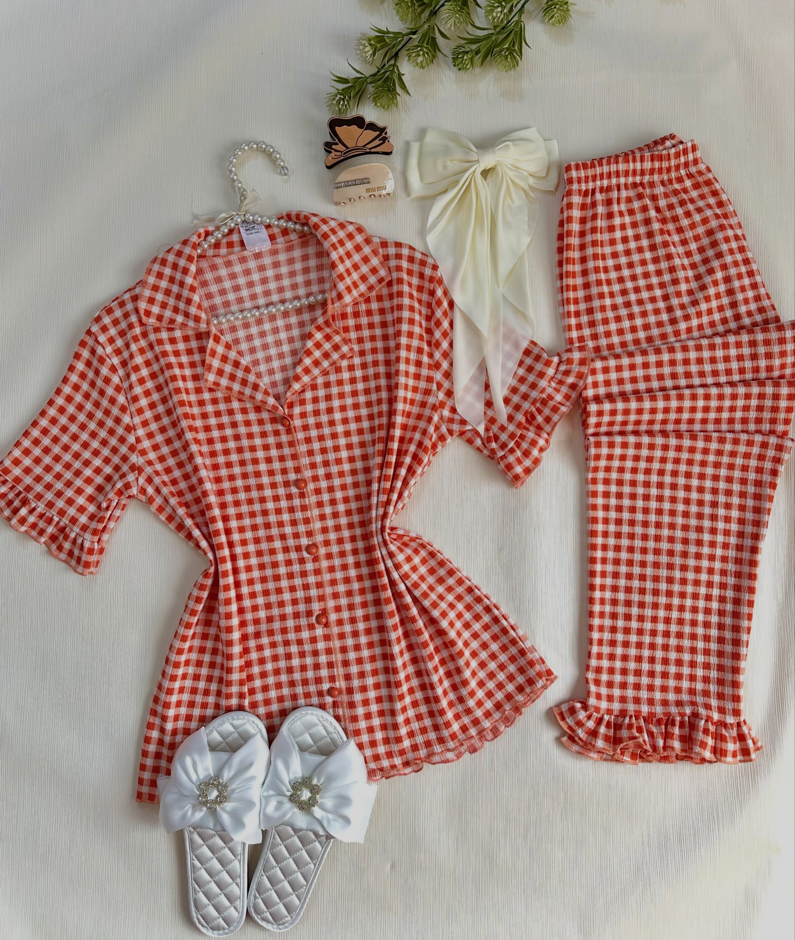NO1280# Women printed two-piece sleepwear wholesale wholesale product image 4