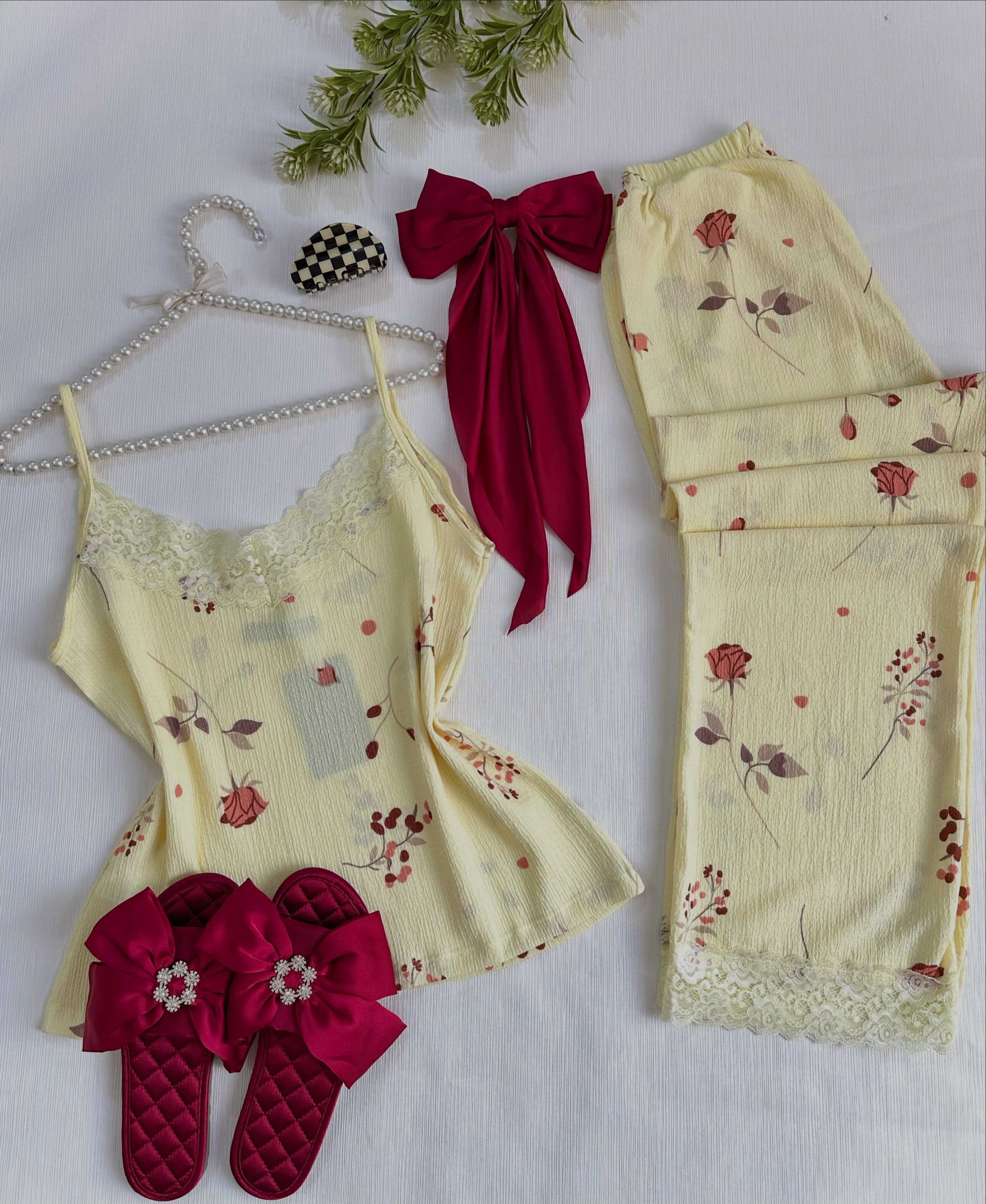 NO1282# Women lightweight pajama set wholesale wholesale product image 3