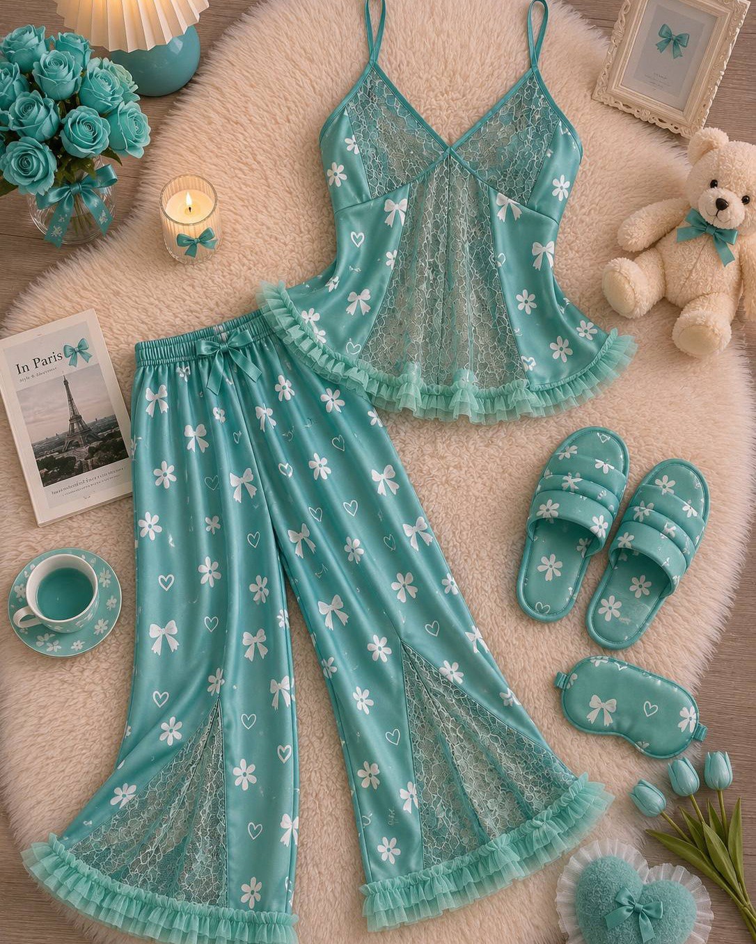 NO1286# Women new arrival pajama set wholesale wholesale product image 5