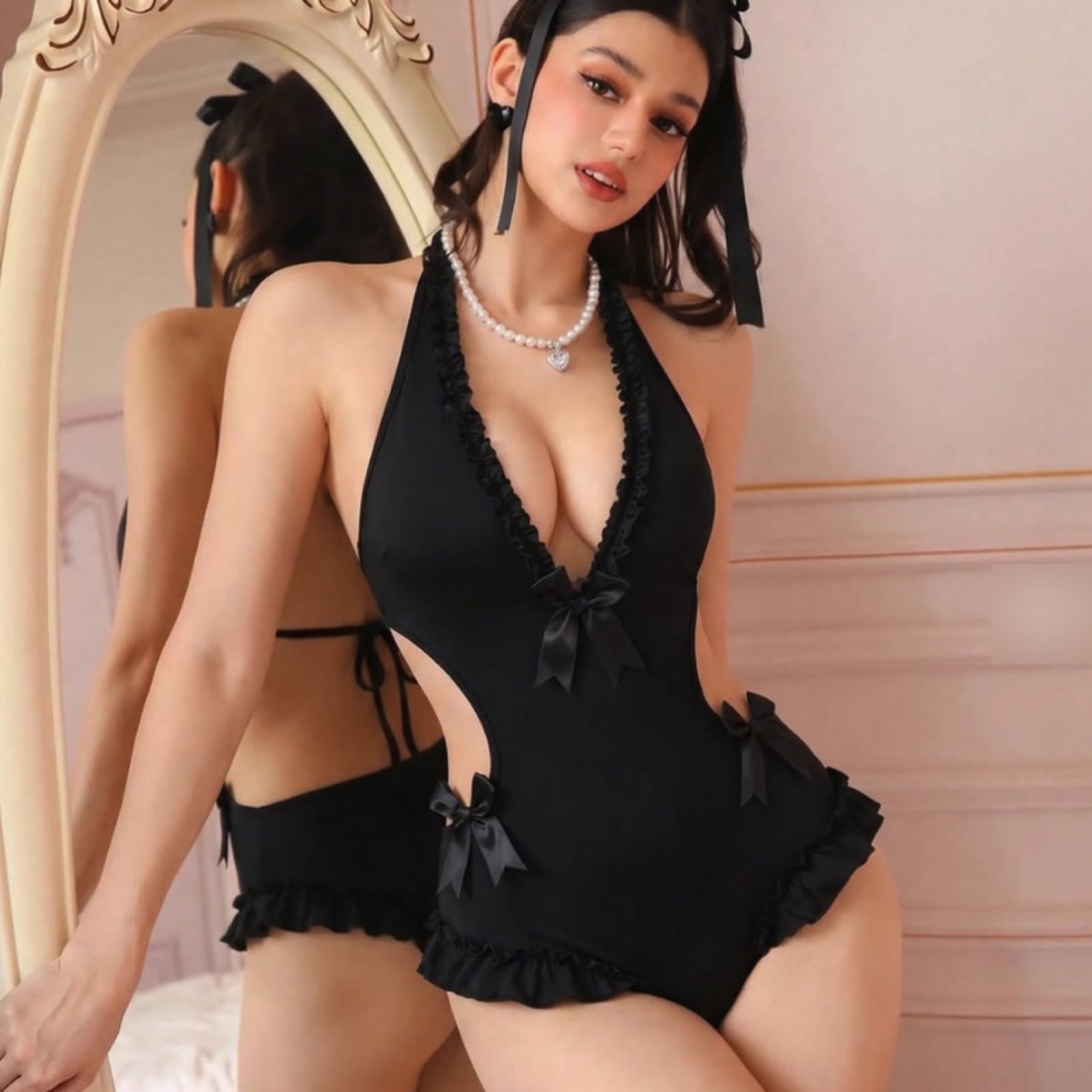 NO713# Women lingerie babydoll style for B2B inquiry wholesale product image 1