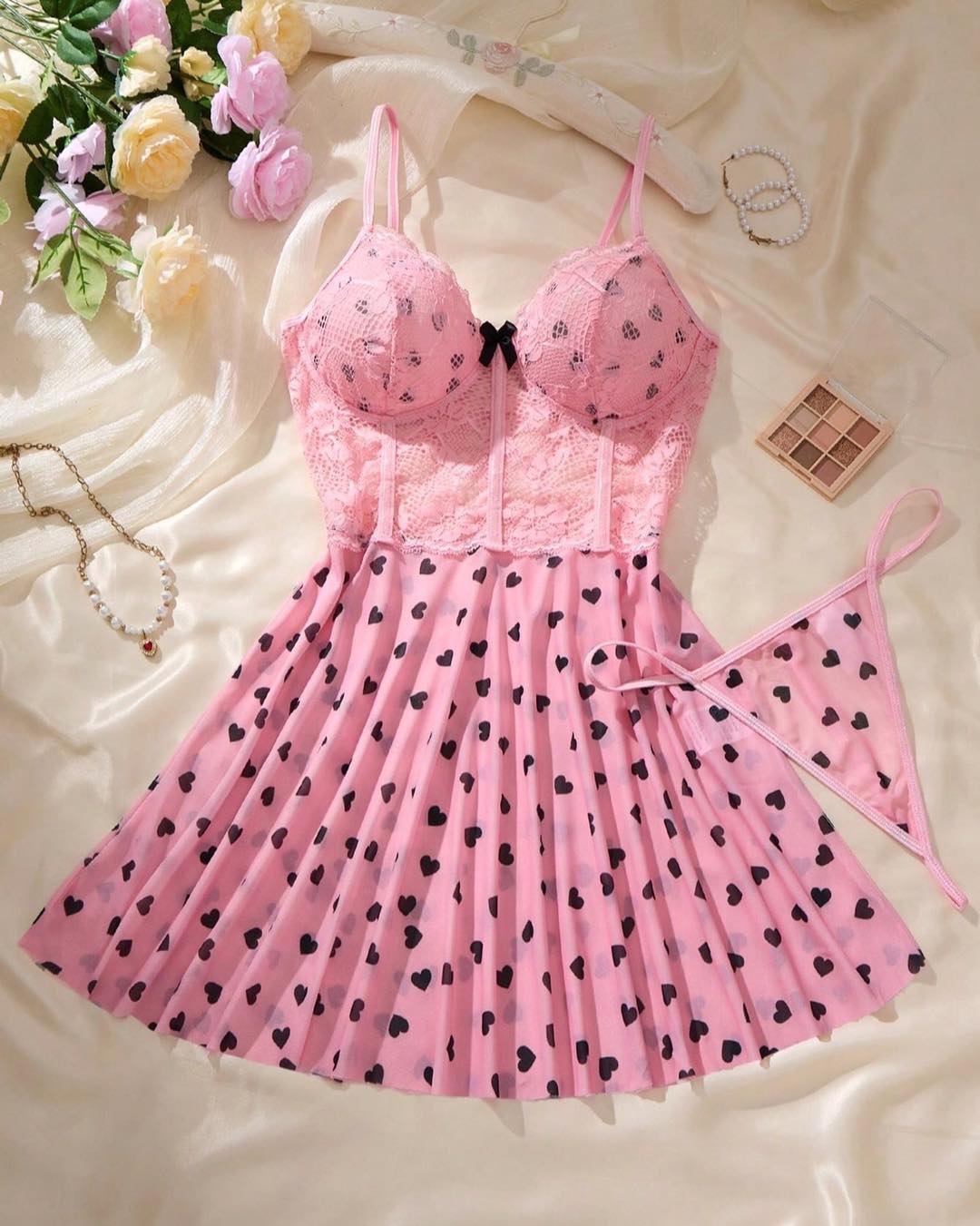 NO9005# Women lace intimate sleepwear wholesale wholesale product image 6